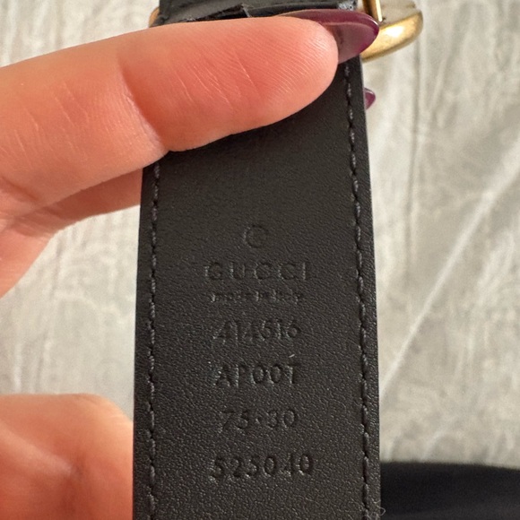 Gucci GG Thin Marmont Belt - Picture 3 of 5